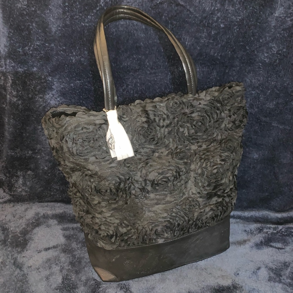 Donna Karen DKNY Handbag NWT Beautiful Corsage Lace